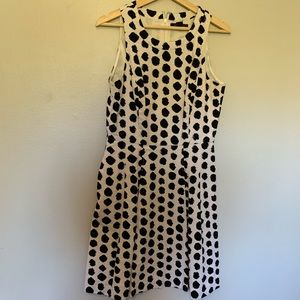 Black and White Polka Dot Dress